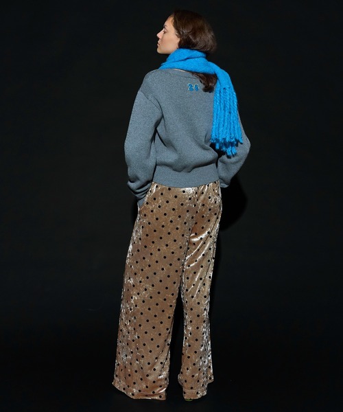 MAISON SPECIAL（メゾンスペシャル）の「Horse Knit/ホースニット（ニット/セーター・レディース・レッド/グレー/ブラック・FREE）」の8枚目の写真