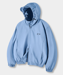 DIMITRI BLACK（ディミトリブラック）の「VLAD 2WAY Minimal Logo Hooded Windbreaker_Sky（ナイロンジャケット）」