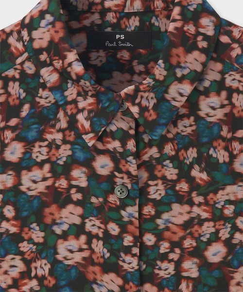 パピ　Paul Smith ポールスミスニットタートルネック花柄ワンピース PS Paul Smith ポールスミス ロールネック 毛糸 ニット セーター