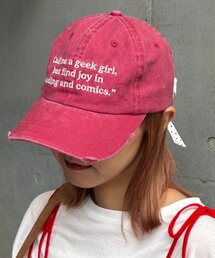 HELLO.SANFRANCISCO | ★【HELLO.SANFRANCISCO/ハローサンフランシスコ】メッセージロゴ刺繍リボンキャップ(ハット)