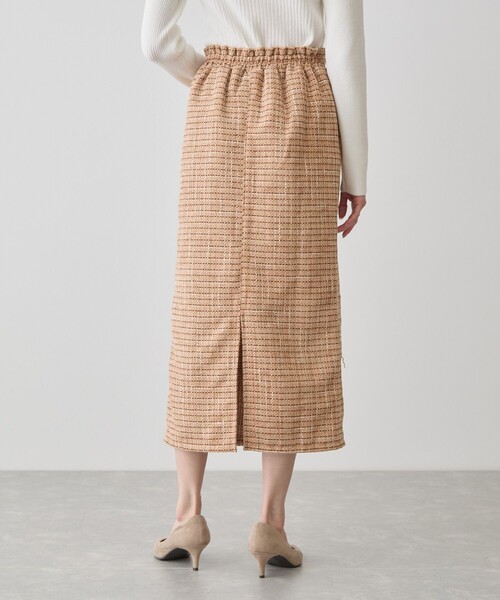 Jayro（ジャイロ）の「ファンシーモールツィードナロースカート（スカート・レディース・キャメル/ブラック系その他/ブルー系その他2・M）」の15枚目の写真