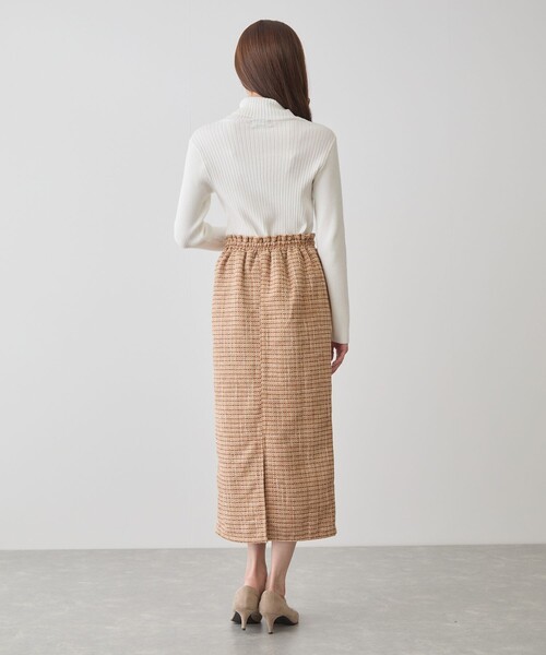 Jayro（ジャイロ）の「ファンシーモールツィードナロースカート（スカート・レディース・キャメル/ブラック系その他/ブルー系その他2・M）」の18枚目の写真