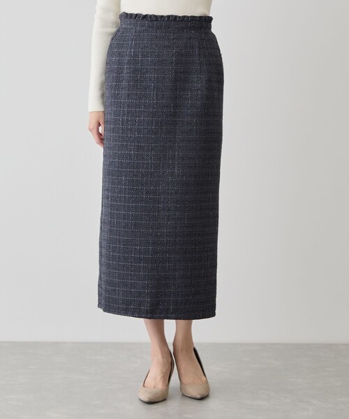 Jayro（ジャイロ）の「ファンシーモールツィードナロースカート（スカート・レディース・キャメル/ブラック系その他/ブルー系その他2・M）」の19枚目の写真