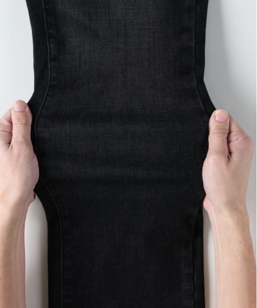 SOMETHING(サムシング)の「SOMETHING(サムシング)【レディース】「BODYFIRE」ストレートパンツ(その他パンツ・レディース・ブラック・26inch/27inch/28inch/30inch/31inch)」の9枚目の写真