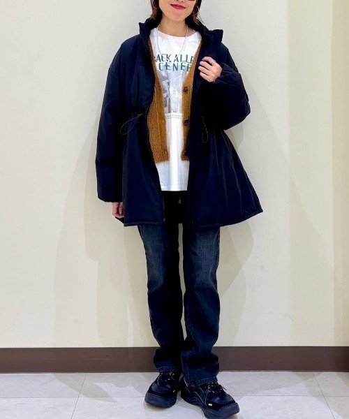 SOMETHING(サムシング)の「SOMETHING(サムシング)【レディース】「BODYFIRE」ストレートパンツ(その他パンツ・レディース・ブラック・26inch/27inch/28inch/30inch/31inch)」の12枚目の写真