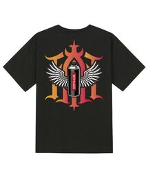 KTB0062 グラフィティ半袖Tシャツ - ブラック