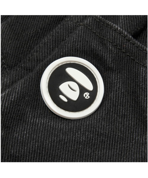 AAPE BY A BATHING APE（エーエイプバイアベイシングエイプ）の「AAPE X NOMANUAL DENIM PANTS（デニムパンツ・メンズ・ブラック・MEDIUM/LARGE/X-LARGE）」の3枚目の写真