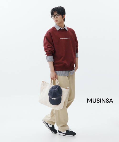 CAMEL WORK(キャメルワーク)の「カメルスタジオロゴスウェットシャツ(バーガンディ)(スウェット・メンズ・その他・MEDIUM/LARGE/X-LARGE)」の9枚目の写真