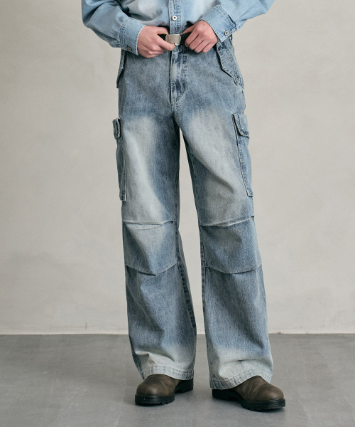 DECET(デケト)の「M51 Field Jeans DCPT057LightBlueA(デニムパンツ・レディース・その他・26/28/30/32/34)」の2枚目の写真