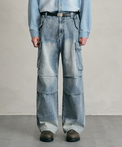 DECET(デケト)の「M51 Field Jeans DCPT057LightBlueA(デニムパンツ・レディース・その他・26/28/30/32/34)」の3枚目の写真