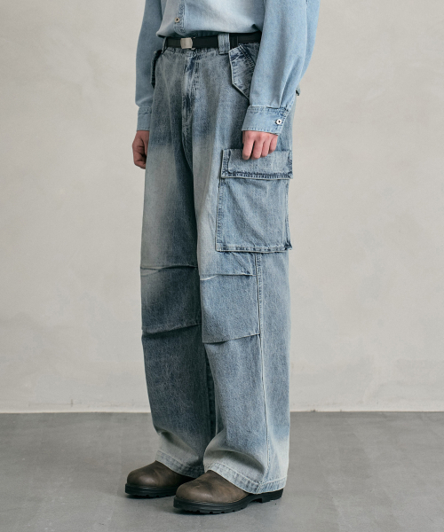 DECET(デケト)の「M51 Field Jeans DCPT057LightBlueA(デニムパンツ・レディース・その他・26/28/30/32/34)」の4枚目の写真