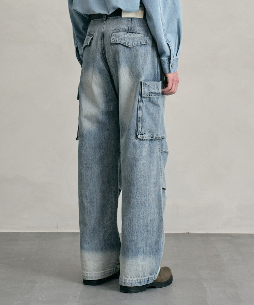 DECET(デケト)の「M51 Field Jeans DCPT057LightBlueA(デニムパンツ・レディース・その他・26/28/30/32/34)」の5枚目の写真