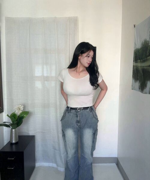 DECET(デケト)の「M51 Field Jeans DCPT057LightBlueA(デニムパンツ・レディース・その他・26/28/30/32/34)」の10枚目の写真