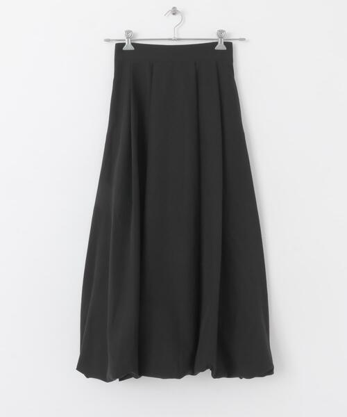 SENSE OF PLACE by URBAN RESEARCH（センスオブプレイスバイアーバンリサーチ）の「バルーンスカート（スカート・レディース・ブラック/オフホワイト/ベージュ/チャコールグレー・SMALL/LARGE/MEDIUM）」の19枚目の写真