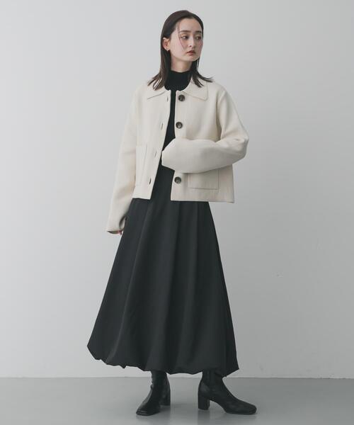 SENSE OF PLACE by URBAN RESEARCH（センスオブプレイスバイアーバンリサーチ）の「【累計販売点数4.3万点突破】バルーンスカート/オフィスカジュアル/通勤/オールシーズン/オケージョン/セレモニー（スカート・レディース・ブラック/オフホワイト/ベージュ・SMALL/LARGE/MEDIUM）」の21枚目の写真