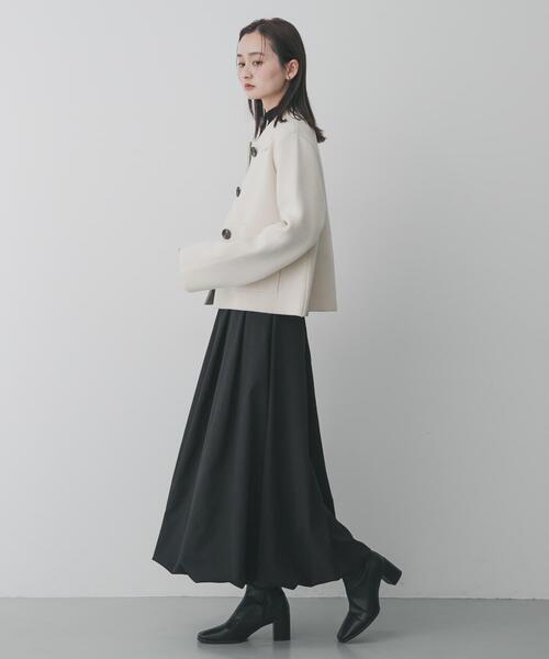 SENSE OF PLACE by URBAN RESEARCH（センスオブプレイスバイアーバンリサーチ）の「【累計販売点数4.3万点突破】バルーンスカート/オフィスカジュアル/通勤/オールシーズン/オケージョン/セレモニー（スカート・レディース・ブラック/オフホワイト/ベージュ・SMALL/LARGE/MEDIUM）」の20枚目の写真