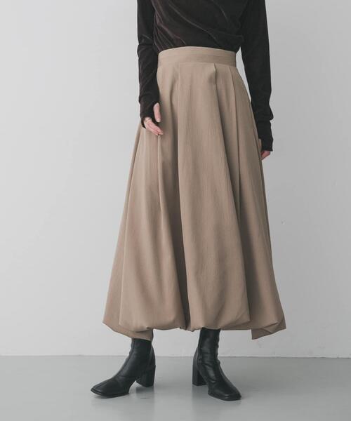 SENSE OF PLACE by URBAN RESEARCH（センスオブプレイスバイアーバンリサーチ）の「【累計販売点数4.3万点突破】バルーンスカート/オフィスカジュアル/通勤/オールシーズン/オケージョン/セレモニー（スカート・レディース・ブラック/オフホワイト/ベージュ・SMALL/LARGE/MEDIUM）」の16枚目の写真