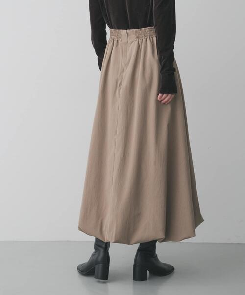 SENSE OF PLACE by URBAN RESEARCH（センスオブプレイスバイアーバンリサーチ）の「【累計販売点数4.3万点突破】バルーンスカート/オフィスカジュアル/通勤/オールシーズン/オケージョン/セレモニー（スカート・レディース・ブラック/オフホワイト/ベージュ・SMALL/LARGE/MEDIUM）」の14枚目の写真