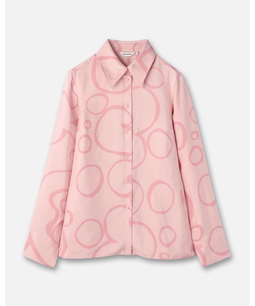 marimekko(マリメッコ)の「【一部店舗・オンラインストア限定】Vivahde Keidas / Shirt(シャツ/ブラウス・レディース・ライトピンク・38/34/36)」の4枚目の写真