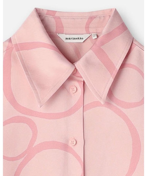marimekko(マリメッコ)の「【一部店舗・オンラインストア限定】Vivahde Keidas / Shirt(シャツ/ブラウス・レディース・ライトピンク・38/34/36)」の6枚目の写真