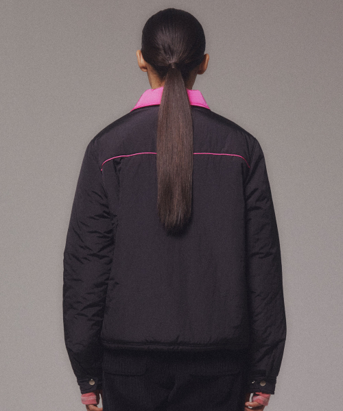 MENASOO(ミナス)の「Padding Jacket_Black(ダウンジャケット/コート・レディース・ブラック・1/2)」の4枚目の写真