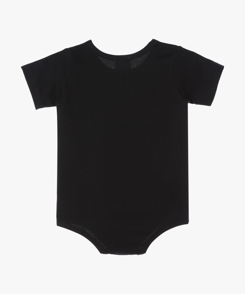 agnes b.(アニエスベー)の「ベビー ロゴ コットン 半袖 ボディスーツ 2枚組(ロンパース・キッズ・ブラック・6MONTH/1YEAR)」の11枚目の写真