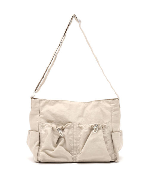 FREE'S MART(フリーズマート)の「◆ドロストタックバッグ(ショルダーバッグ・レディース・ブラック/カーキ/ベージュ・フリ-)」の12枚目の写真