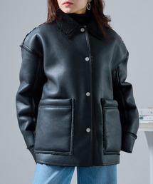 UNIVERSAL OVERALL | 【UNIVERSAL OVERALL】U2532473 REVERSIBLE HALF COAT(ブルゾン)