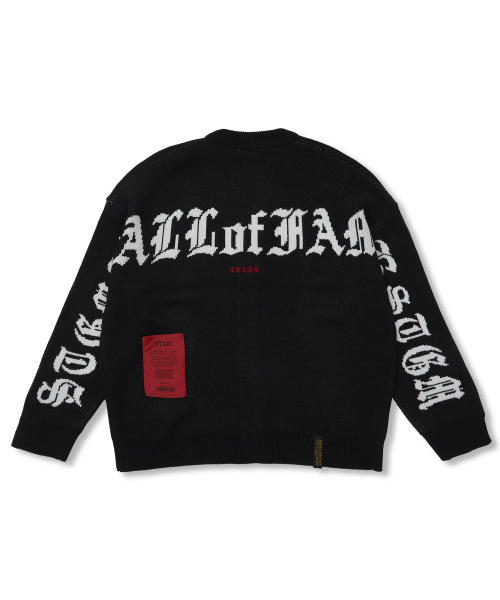STIGMA(スティグマ)の「Hall of Fame Oversized Knit Cardigan(カーディガン/ボレロ・メンズ・その他・MEDIUM/LARGE/X-LARGE)」の2枚目の写真