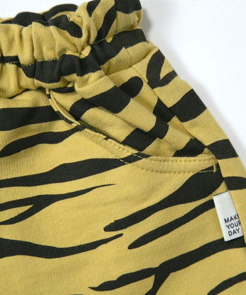 MAKE YOUR DAY（メイクユアデイ）の「おにのパンツ（スウェットパンツ・キッズ・マスタード・70-80cm/90-100cm/110-120cm）」の7枚目の写真