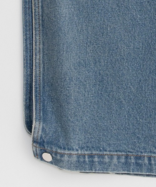 MAISON SPECIAL(メゾンスペシャル)の「【PRE-ORDER】Side-Tuck Cocoon Denim Pants/サイドタックコクーンデニムパンツ(デニムパンツ・レディース・ネイビー/ブルー/ブラック・38/36/34)」の21枚目の写真