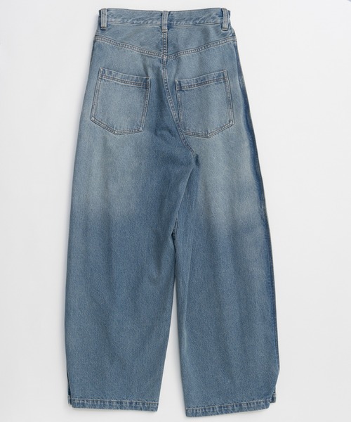 メゾンスペシャル サイドタックコクーンデニムパンツ PRE-ORDER】Side-Tuck Cocoon Denim Pants/サイドタックコクーンデニム
