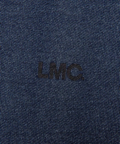 LMCの「【UNISEX】LMC／QUARTERハーフジップ（スウェット・レディース・インディゴブルー/グレー/ブラック・MEDIUM/SMALL）」の9枚目の写真