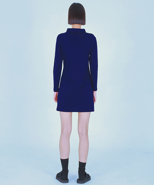 KATHARSIS(カタルシス)の「ピケワンピース(ネイビー)_S M(ワンピース・レディース・その他・MEDIUM/SMALL)」の6枚目の写真