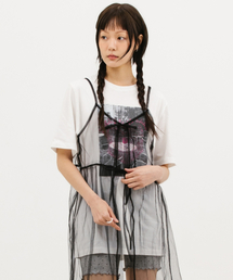 MATT AND MEL（マットアンドメル）の「[TOBAKE] Terrace T-shirt_White（Tシャツ/カットソー）」