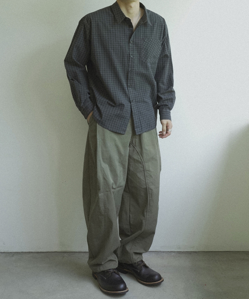 SIIIIDO（シド）の「カスティージョ フォールド＆ライン TP イージーパンツ #1（その他パンツ・メンズ・その他・1/2/0/4/3）」の6枚目の写真