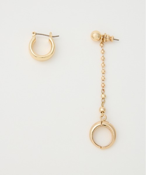 セール】SLY｜スライのピアス（片耳用）（ゴールド/金色系・フック
