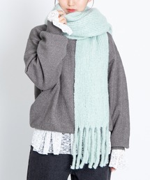 PUNYUS | ボリュームフリンジストール(ストール/ショール)