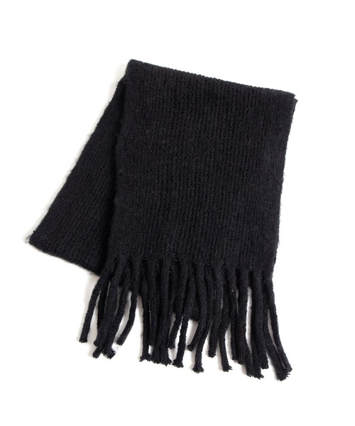 PUNYUS（プニュズ）の「ボリュームフリンジストール（ストール/ショール・レディース・ブラック/グリーン系その他/ブルー系その他・FREE）」の2枚目の写真