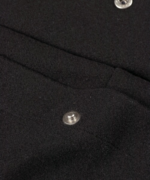 The DUFFER of ST.GEORGE（ザダファーオブセントジョージ）の「WOOL LIKE PONTE SLIM CARGO PANTS：ポンチ素材 ウールライク スリム カーゴパンツ（カーゴパンツ・メンズ・チャコールグレー/ブラック・SMALL/MEDIUM/LARGE/X-LARGE）」の15枚目の写真