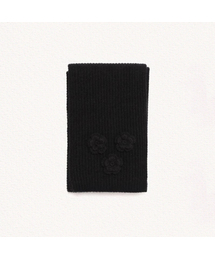 MAC MOC（マックモック）の「コートマフラー 花マフラー_ニットコサージュフラワーマフラー_6色（マフラー）」