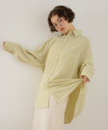 REMOON（リムーン）の「チェックオーバーサイズシャツ（シャツ/ブラウス）」