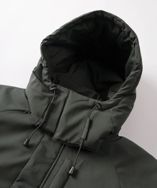 Philip Lumbang（フィリップランバン）の「【75】【Philip Lumbang/フィリップ・ランバン】2WAY ロゴアートデザイン 中綿 フードジャケット/ワンポイント刺繍/ドローコード/防風/2025AW新ブランド（ダウンジャケット/コート・メンズ・ブラック/チャコールグレー/ブラウン・M/L/XL）」の10枚目の写真