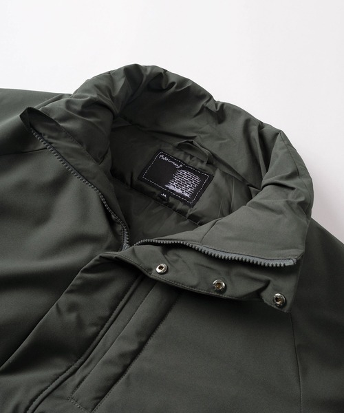 Philip Lumbang（フィリップランバン）の「【75】【Philip Lumbang/フィリップ・ランバン】2WAY ロゴアートデザイン 中綿 フードジャケット/ワンポイント刺繍/ドローコード/防風/2025AW新ブランド（ダウンジャケット/コート・メンズ・ブラック/チャコールグレー/ブラウン・M/L/XL）」の11枚目の写真