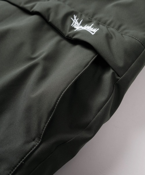 Philip Lumbang（フィリップランバン）の「【75】【Philip Lumbang/フィリップ・ランバン】2WAY ロゴアートデザイン 中綿 フードジャケット/ワンポイント刺繍/ドローコード/防風/2025AW新ブランド（ダウンジャケット/コート・メンズ・ブラック/チャコールグレー/ブラウン・M/L/XL）」の18枚目の写真