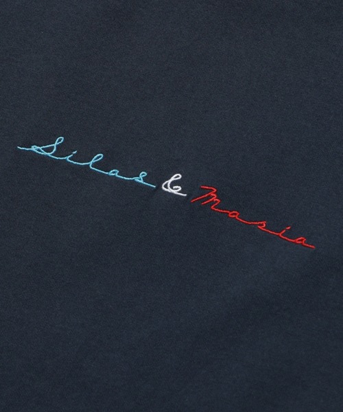 SILAS(サイラス)の「EMBROIDERY SILAS AND MARIA S/S TEE(Tシャツ/カットソー・メンズ・ホワイト/アッシュ/ブラック/ネイビー・XL/L/M)」の6枚目の写真