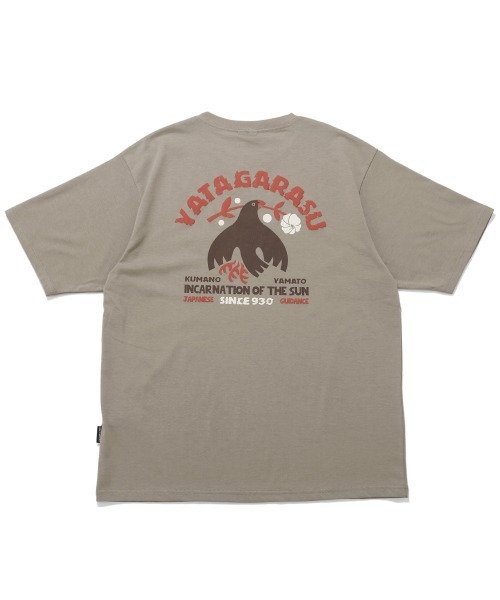 KRIFF MAYER（クリフメイヤー）の「COOL MAX半袖T(八咫烏)（Tシャツ/カットソー・メンズ・ブラック/オフホワイト/パープル/ベージュ・X-LARGE/LARGE/MEDIUM）」の3枚目の写真