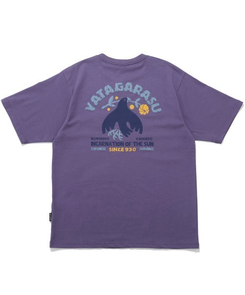 KRIFF MAYER（クリフメイヤー）の「COOL MAX半袖T(八咫烏)（Tシャツ/カットソー・メンズ・ブラック/オフホワイト/パープル/ベージュ・X-LARGE/LARGE/MEDIUM）」の4枚目の写真