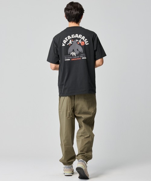 KRIFF MAYER（クリフメイヤー）の「COOL MAX半袖T(八咫烏)（Tシャツ/カットソー・メンズ・ブラック/オフホワイト/パープル/ベージュ・X-LARGE/LARGE/MEDIUM）」の22枚目の写真