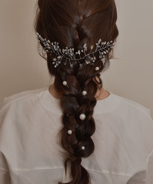 TONE SELECT GOODS(トーンセレクトグッズ)の「【resonance】リーフモチーフ ヘッドドレス【オケージョン】(その他ヘアアクセサリー・レディース・シルバー・FREE)」の4枚目の写真